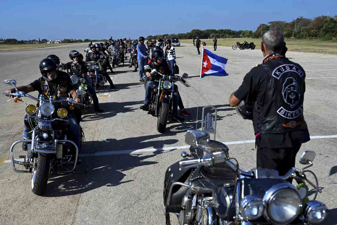 Fans of the Harley-Davidson legend meet in Varadero