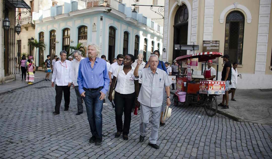 Richard Branson's thoughts on Cuba
