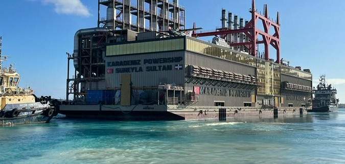 Une nouvelle centrale électrique flottante de 240 MW arrive à La Havane