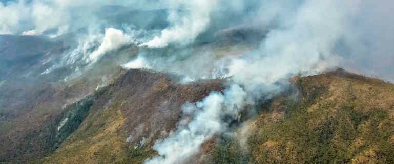 Forest fires rage on in eastern Cuba region