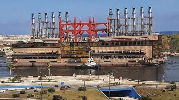 Karadeniz Holding takes one of its electrical generation plants from Cuba 