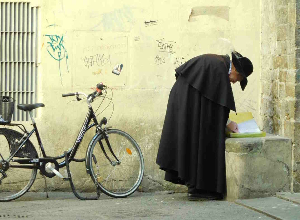 Priest needs electric bicycle to offer Mass...