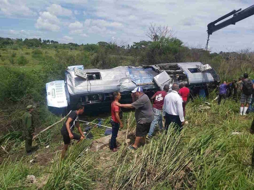 Cuatro fallecidos por accidente en la autopista Habana-Melena