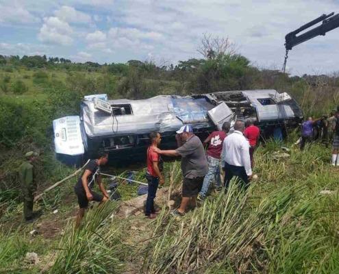 Cuatro fallecidos por accidente en la autopista Habana-Melena