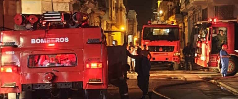 Electric motorcycles Fire in Central Havana kills 7 people