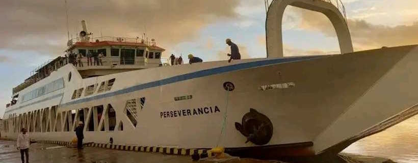 Ferry Perseverancia hará viaje de prueba con pasajeros