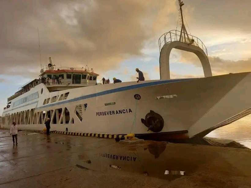 Ferry "Perseverancia" sin combustible para viajes a Isla de la Juventud