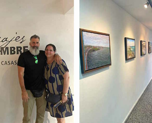 Inauguran exposición “Paisajes sin Nombre”, de Enrique Casas