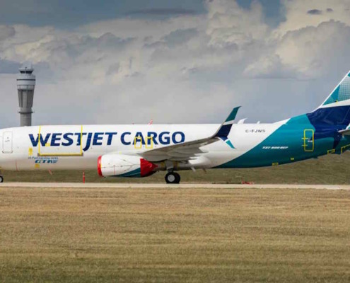 WestJet Cargo inaugurated a cargo route to Havana this week