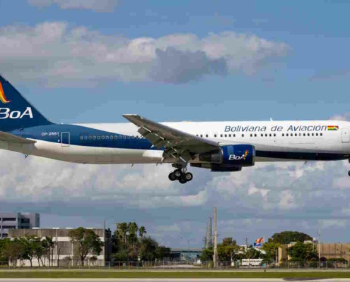 Bolivian Aviation airline will begin direct flights Santa Cruz-Havana