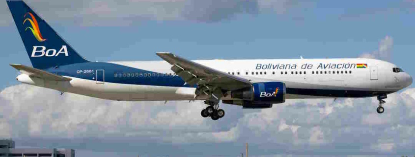Bolivian Aviation airline will begin direct flights Santa Cruz-Havana