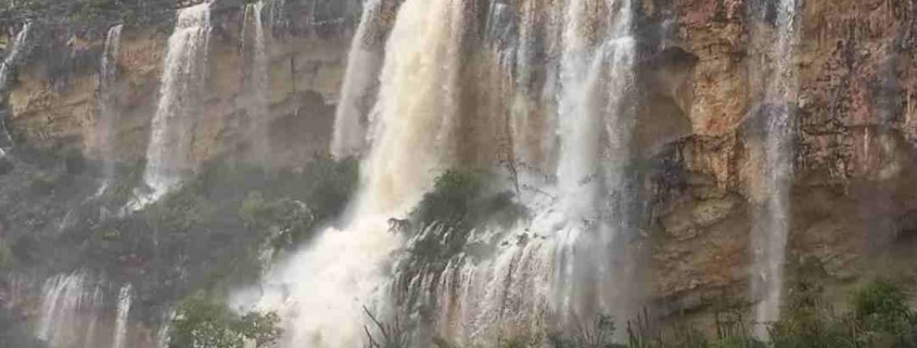 Stunning images of waterfalls in Guantánamo after heavy rains