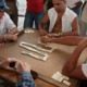No Cuban New Year's Eve without dancing and dominoes