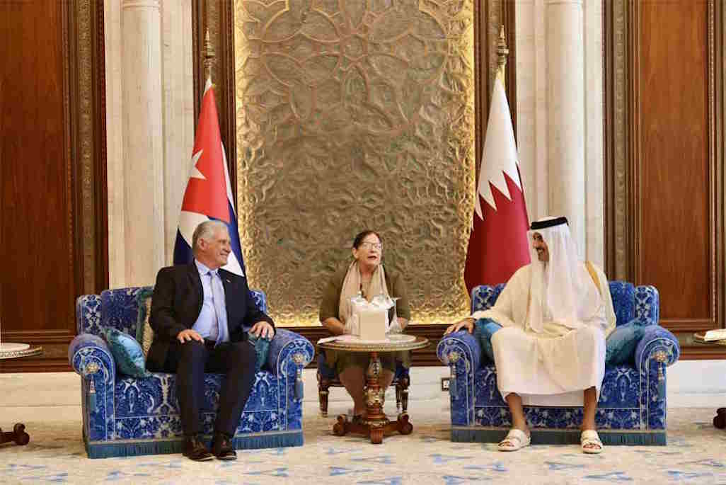 Emir de Qatar destacó conversaciones con presidente de Cuba 