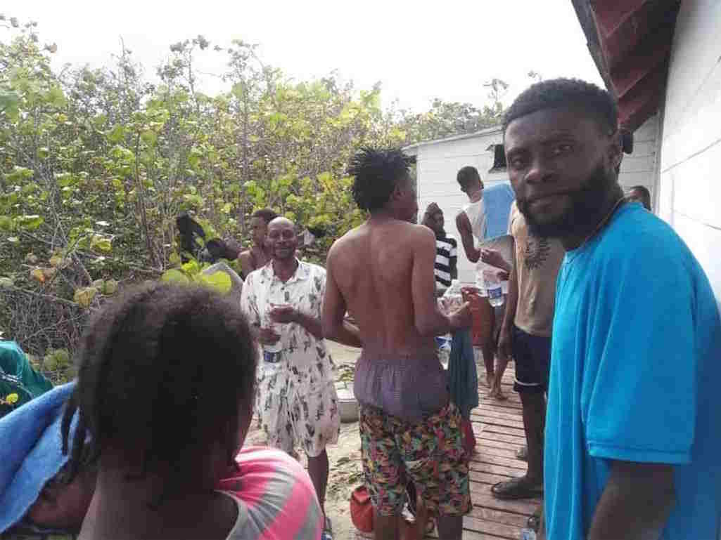  38 Haitian emigrants arrive on the north coast in central Cuba