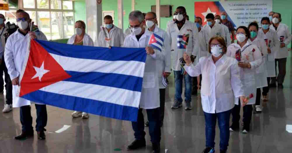 Probable sending of Cuban doctors to an area of France