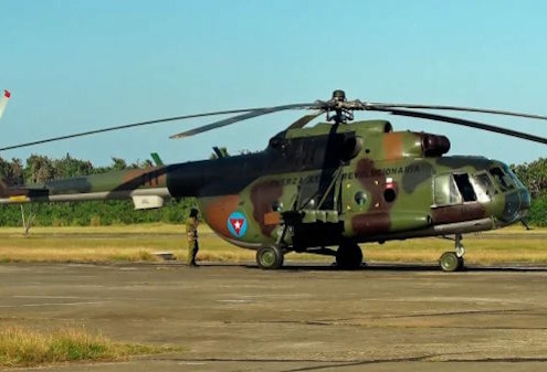 Military helicopter crashes without survivors in Santiago de Cuba