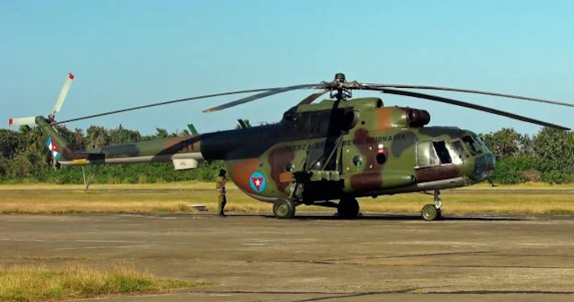 Military helicopter crashes without survivors in Santiago de Cuba