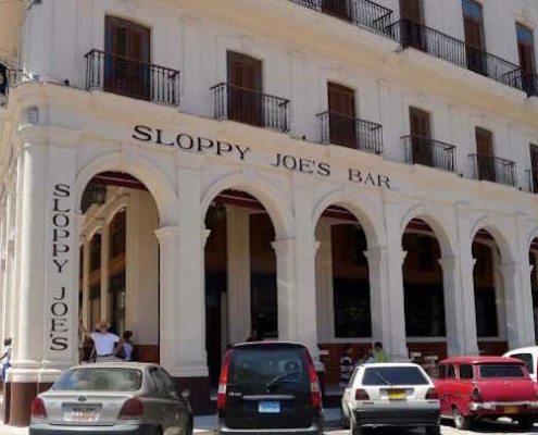 Sloppy Joe's Bar in Havana a tourist attraction