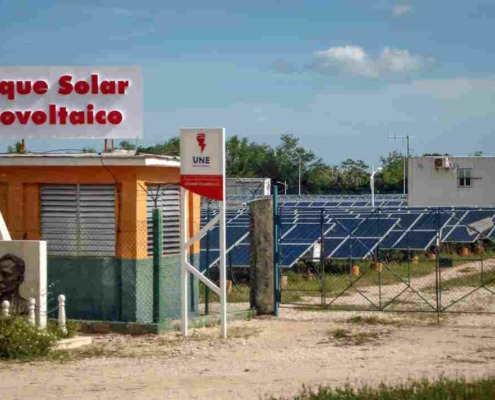 A punto de arrancar nuevo parque fotovoltaico en el centro del país