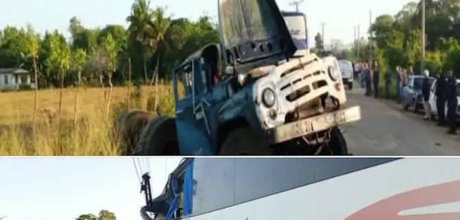 Two dead as a result of massive accident in Madruga