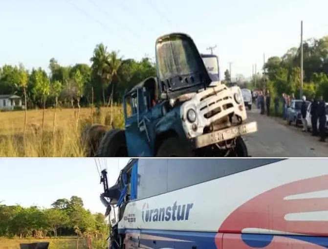 Two dead as a result of massive accident in Madruga