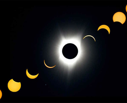 Eclipse solar en la tarde de este lunes: Algunos detalles y cómo observar con seguridad