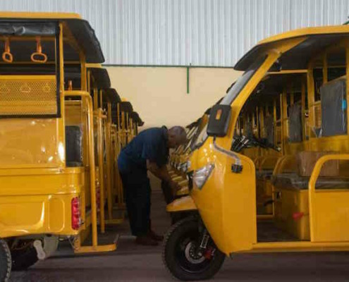 New electric tricycles come into service in Havana