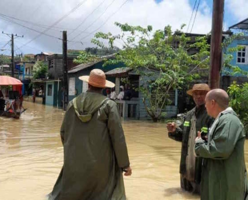 Inundaciones en Baracoa tras intensas lluvias en solo 24 horas