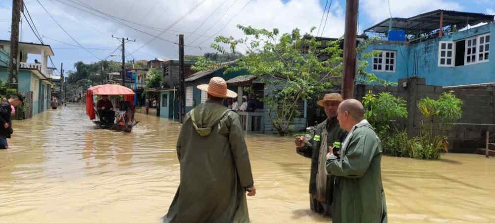 Baracoa is flooded after heavy rains in just 24 hours